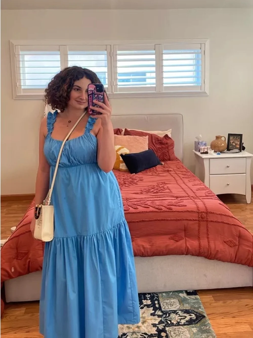 Abercrombie & Fitch poplin maxi dress